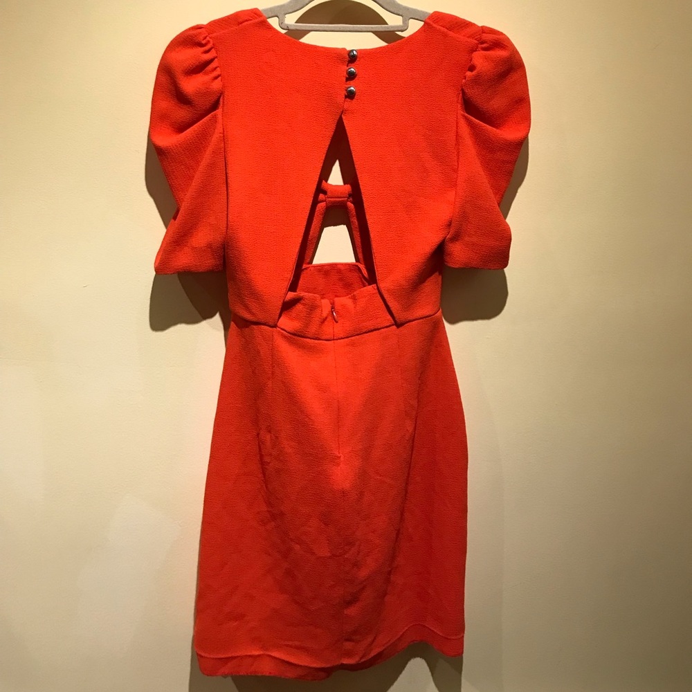 ASOS Orange Mini Dress - Picture 2 of 6